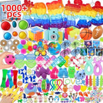 1000 pcs silicone fidget toys bulk for kids birthday party favors and classroom supplies