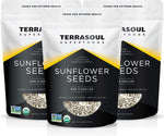 Terrasoul Superfoods Organic Hulled Sunflower Seeds, 2 Pounds