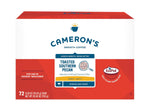 Cameron's Coffee K Cup Pods, 72 Count, Toasted Southern Pecan, 100% Colombian Beans