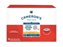 Cameron's Coffee K Cup Pods, 72 Count, Toasted Southern Pecan, 100% Colombian Beans