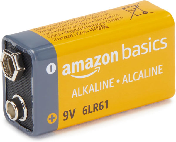Amazon Basics 108 Count Alkaline Batteries Super Value Pack, Variety Assortment - 48 AA, 36 AAA, 8 C, 8 D, 8 9Volt