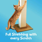 SmartCat Pioneer Pet Ultimate Scratching Post 32-inch Beige