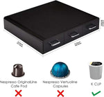 Amazon Basics K-Cup Compatible Coffee Pod Storage Drawer with 3 Easy-Open Drawers and 36 Pod Capacity