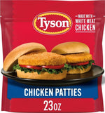 Tyson Frozen Chicken Patties, 23 Oz