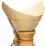 Chemex bonded filter for coffee, natural square, 100 count, exclusive packaging