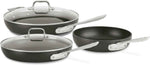All-Clad HA1 Hard Anodized Non Stick Fry Pan Set 2 Piece, 8, 10 Inch, Induction, Oven Broiler Safe 500F, Pots and Pans Set, Kitchen Frying Pans, Skillets, Premium Cookware, Home, Dishwasher Safe Black