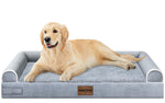 Bolster XL Orthopedic Dog Bed for Large Dogs Memory Foam Sofa Waterproof Removable Cover