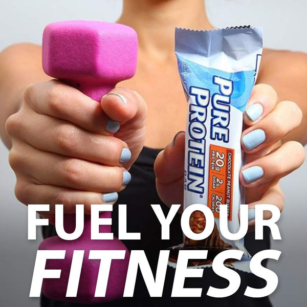 Pure Protein Bars Variety Pack, High Protein, Low Sugar, Gluten Free, 18 Count