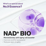 Numbuzin No.9 Essence | 1.69 fl oz NAD+ BIO Lifting Serum for Firming & Wrinkles