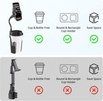 Adjustable Cup Phone Holder for Car with 360° Gooseneck Mount
