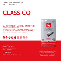 illy E.S.E. Coffee Pods - Single-Serve - Classico Medium Roast - 18 Count