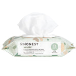 Honest Company Hypoallergenic Baby Wipes for Sensitive Skin, Fragrance-Free, 576 Count (6 Packs of 96)