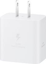 Samsung 25W Wall Charger Power Adapter, Cable Not Included, Super Fast Charging, Compact Design, Energy Efficient, Compatible with Galaxy and USB Type C Devices, Black