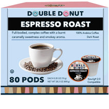 Dark Espresso Roast Coffee Pods for Keurig K Cup Brewer Machines