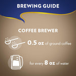 Lavazza medium roast ground coffee, Arabica and Robusta blend, 32 oz bag for drip and espresso preparations