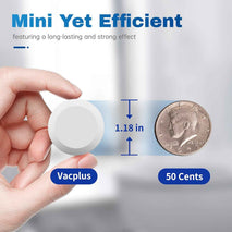 Vacplus Toilet Bowl Cleaner Tablets 30 PACK, Automatic Toilet Bowl Cleaners with Bleach for Deodorizing and Descaling, Bathroom Cleaner Against Tough Stains