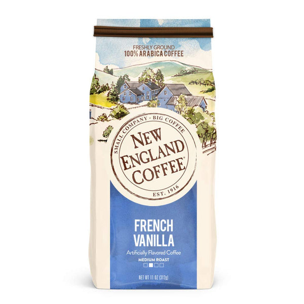 New England Coffee Blueberry Cobbler Medium Roast Ground Coffee, 11oz Bag