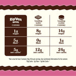 Raspberry and Dark Chocolate Wafer Cookies, 16 Count, Individually Wrapped