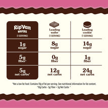 Raspberry and Dark Chocolate Wafer Cookies, 16 Count, Individually Wrapped