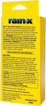 Rain-X 800002243 Glass Treatment, 7 oz, exterior glass treatment for improved wet weather driving visibility