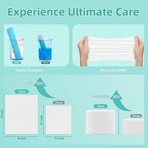 Ditoi Ultra Soft Disposable Face Towels, 10x12 inches, 50 count, Plant Fiber, Sensitive Skin