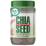 Sanar Naturals Raw Black Chia Seeds | High Fiber Superfood for Smoothies & Baking, Gluten Free, Vegan, 10 oz