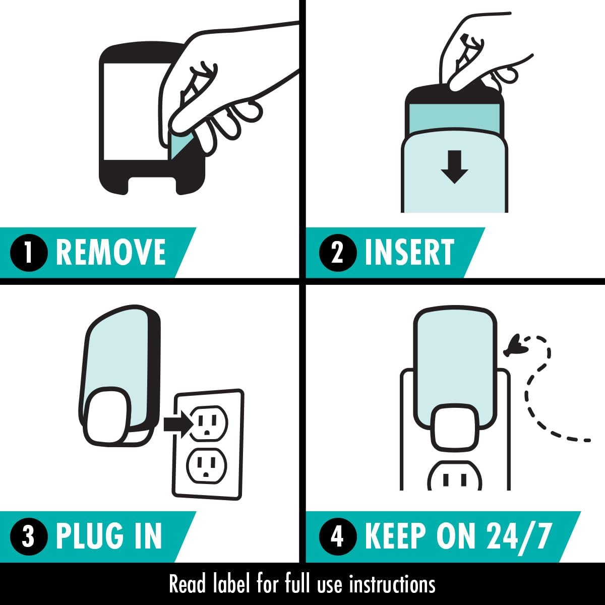 STEM Light Trap: Indoor Fruit Fly Trap, Effective Insect Control for Home, Attracts and Traps Flying Insects, Emits Soft Blue Light, Starter Kit with 2 Plug-In Devices and 2 Cartridges