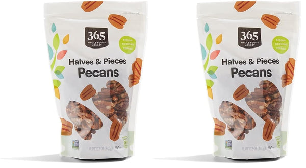 365 by Whole Foods Market, Premium California Walnut Halves & Pieces, 16 Ounce for Baking, Cooking