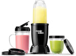 Magic Bullet Blender, Small, Silver, 11 Piece Set