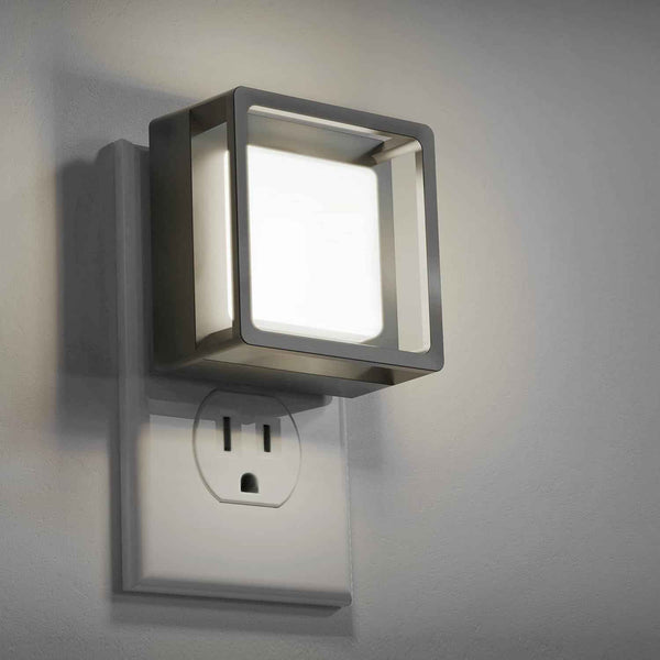 DORESshop LED Night Light, Night Lights Plug Into Wall [2 Pack] with Dusk-to-Dawn Sensor, Dimmable Nightlights, Adjustable Brightness for Bathroom, Hallway, Bedroom,Kids Room,Stairway,Soft White