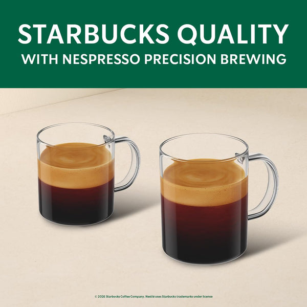Starbucks by Nespresso Vertuo, Caramel Flavored Coffee Pods, 30-count, 7.8 oz brew