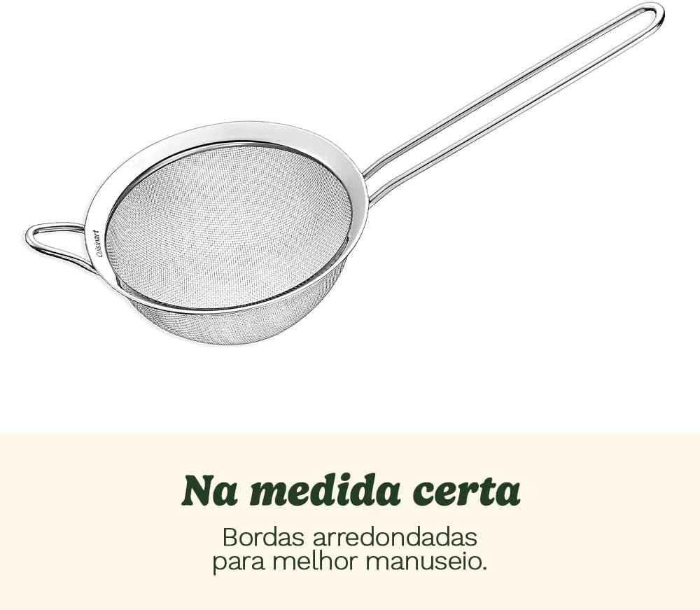 Cuisinart Mesh Strainers, 3 Count (Pack of 1) Set, CTG-00-3MS Silver