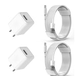 iPhone Charger,Extra Long 2 Pack 10FT Lightning Cable Cube i Phone 12 Charger Charging Transfer Cord Cable with USB Plug Wall Charge Block Travel Adapter for iPhone 14/13/12/11/SE2022/8/7/XS/XR/X/iPad