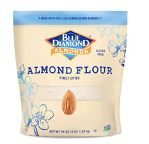 Blue Diamond Gluten-Free Almond Flour, Blanched, Finely Sifted, 48 oz, Keto and Paleo Friendly