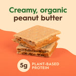 Once Again Peanut Butter Crackers Graham Sandwiches - Gluten Free Graham Crackers with Organic Peanut Butter Filling - Vegan, Organic Snacks for Kids - Lunch Snacks Individually Wrapped, 8 Count