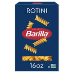 Barilla Rotini Pasta, 16 oz. Non-GMO, Durum Wheat Semolina, Kosher Certified, Italian Made Pastas