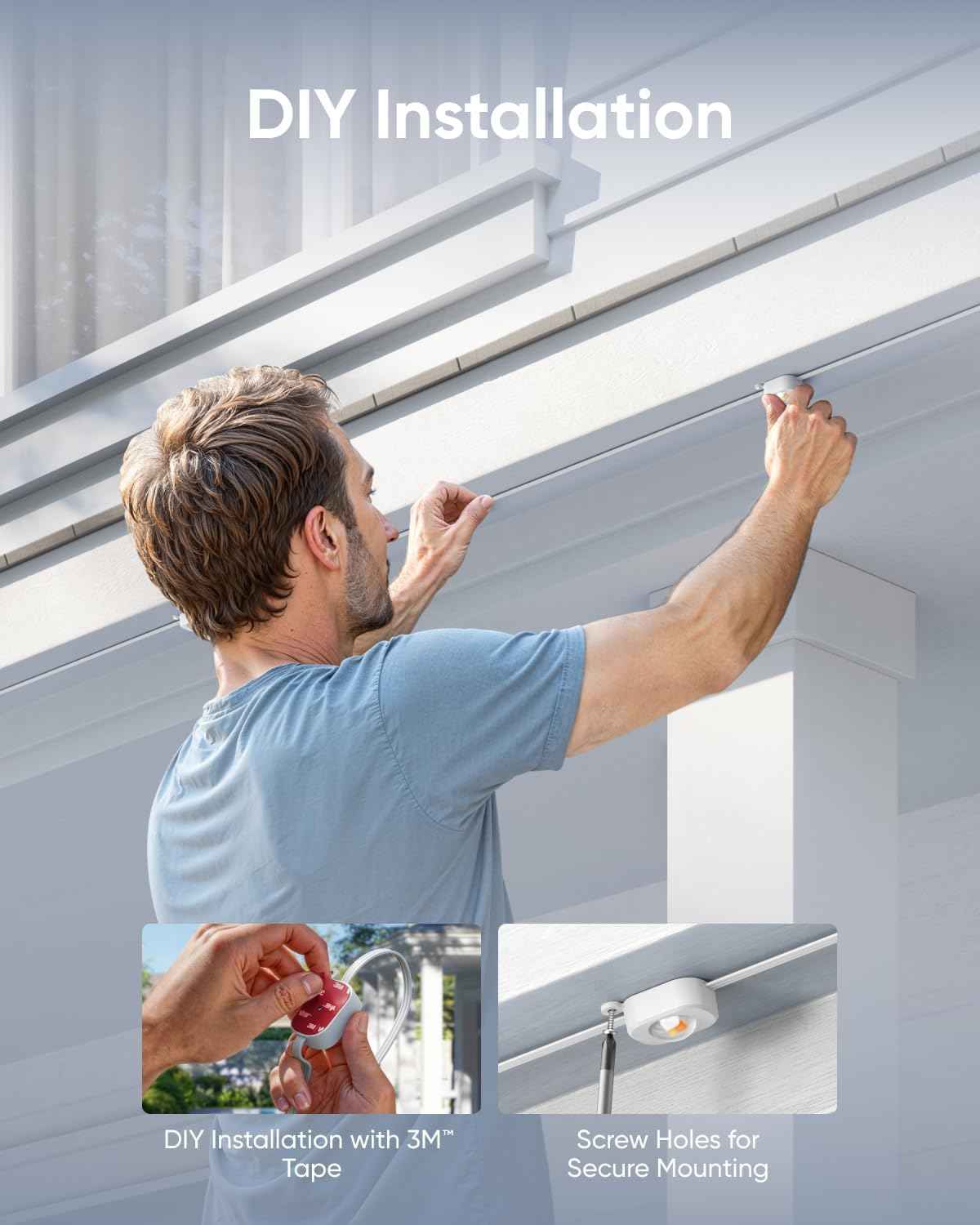 eufy Permanent Outdoor Lights E22, 100ft with 60 Triple-LED Lights, Smart RGBWW for Christmas, Daily and Holiday, IP67 Waterproof, AI Lighting Themes for Christmas Decorations, Links with Cameras