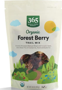 365 by Whole Foods Market Organic Forest Berry Trail Mix 14 Ounce Resealable Bag