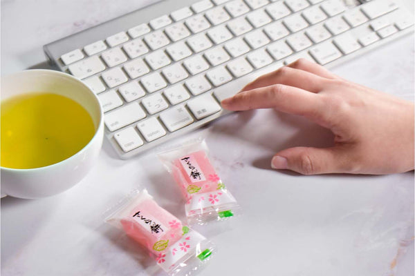 Yamasan Kyoto Uji Japanese Sakura Mochi Candies, 300g, Japanese Snacks
