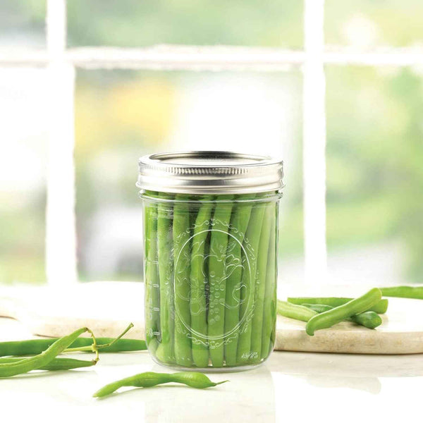 Miuyhji Wide Mouth Mason Jars 16 oz with Lids [6 Pack], Canning Jars with Metal Airtight Lids and Bands, 16 oz Glass Jars for Fermenting, Pickling, Freezing, Preserving, Meal Prep, Jar Décor