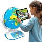 PlayShifu Globe for Children – Orboot Earth: Interactive Kids Globe with 1000+ Facts on Animals, Places & Monuments | Tech-Powered Learning Toy & STEM Gift for Kids Ages 4–10
