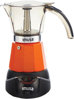 IMUSA 6 or 3 Cup Electric Espresso Maker for Coffee