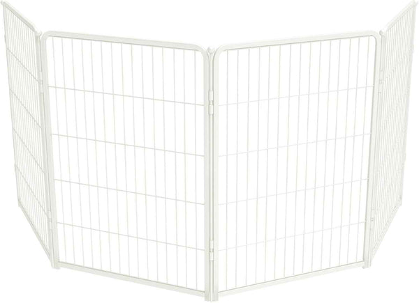 FXW Homeplus Unleashed Indoor Dog Playpen - Stress-Free and Safe Play, Heavy Duty 24 Inch 6 Panels Dog Pen for Puppy and Small Dogs, Black│Patented