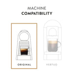 Nespresso Capsules Original Line Cioccolato Medium Roast Espresso Coffee 50 Count