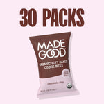Gluten-free chocolate chip mini cookies for school snacks, 30 count