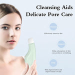 Blackhead remover tool with silicone face scraper for deep cleansing and skin care (Green)
