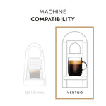 Nespresso Capsules Vertuo Barista Flavored Pack Medium Roast Coffee 30 Count