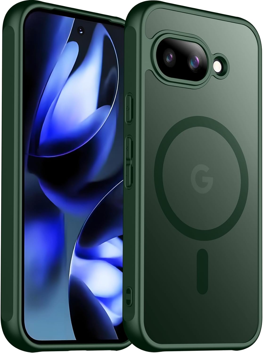 SPIDERCASE Magnetic Case for Google Pixel 10 Pro XL, Military Grade | Slim Translucent Matte | Drop Protection | Shockproof | Anti-Fingerprint | Black