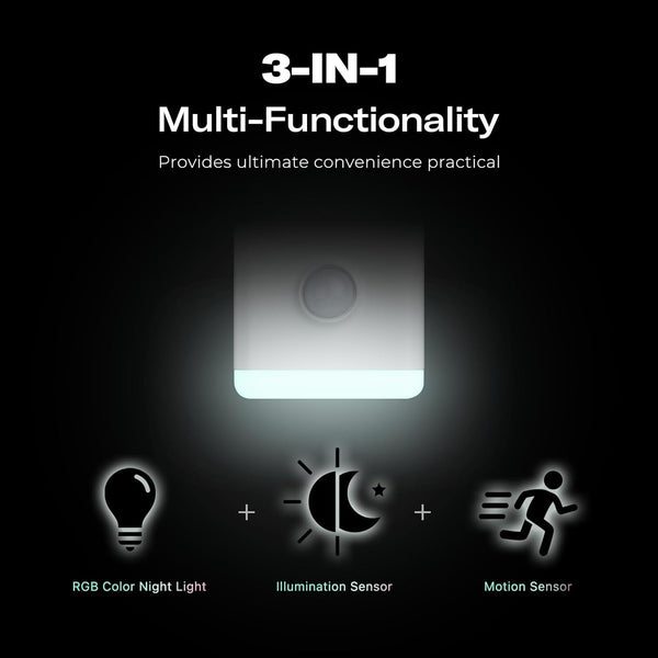 ThirdReality Smart Color Night Light with Matter, WiFi, and Multi-Functionality for Smart Home Use