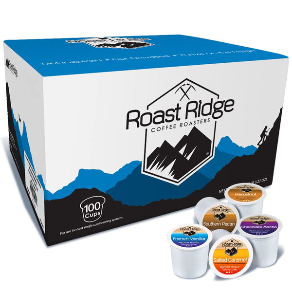 Roast Ridge Single Serve Coffee Pods Variety Pack 100 Count